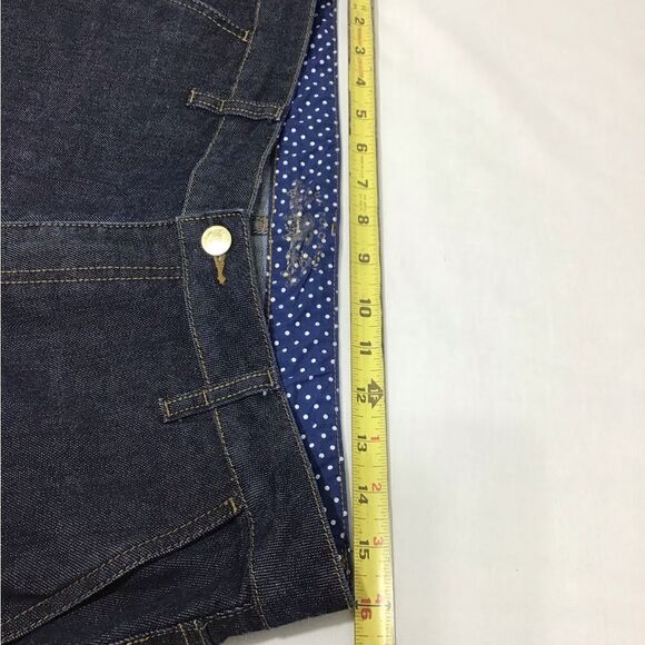 U.S. Polo Assn. Dark Wash Flare Leg Jeans Size 12 - Picture 9 of 14